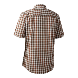 Deerhunter Herren Hemd Jeff kurzarm Brown Check 49/50