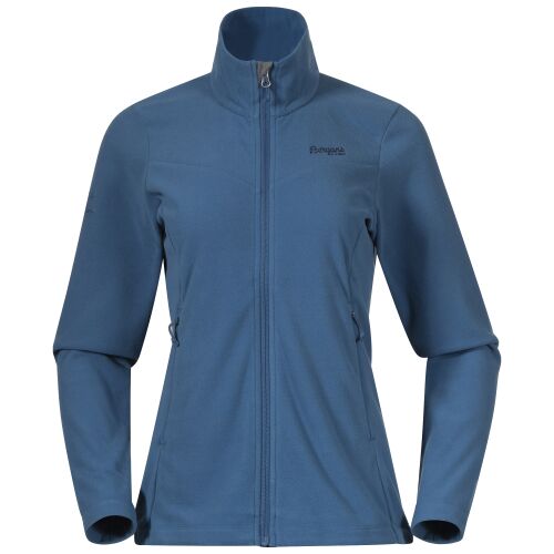 Bergans Damen Jacke Finnsnes Fleece Nordsee Blau XS