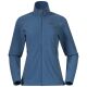 Bergans Damen Jacke Finnsnes Fleece Nordsee Blau XS