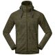 Bergans Herren Jacke Hareid Fleece Dunkel Oliv Grün  XL