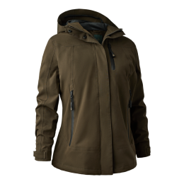 Deerhunter Damen Softshelljacke Sarek mit Kapuze Fallen Leaf 36