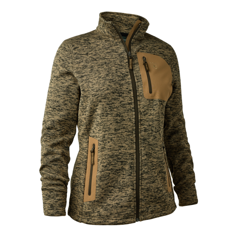 Deerhunter Damen Strickjacke Sarek Butternut melange 44