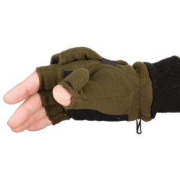 Somlys Fleece-F&auml;ustlinge Gr&uuml;n 8,5