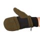 Somlys Fleece-Fäustlinge Grün 8,5