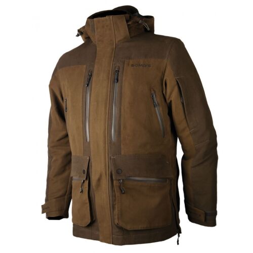 Somlys Herren Jacke Prestige Grün-Braun XL