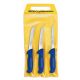 Dick Ergogrip Messer-Set 3-Teilig Blau