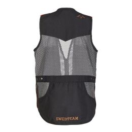 Swedteam Herren Schie&szlig;weste Ultra Black M