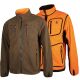 Somlys Damen Wendejacke Polar Orange/Braun L