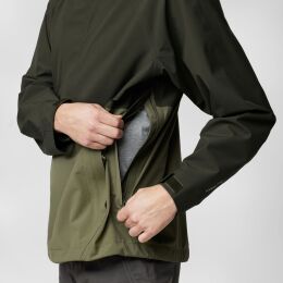 Fj&auml;llr&auml;ven Herren Anorak Vardag Hydratic Deep Forest-Laurel Green XXL