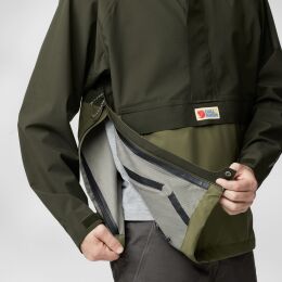 Fj&auml;llr&auml;ven Herren Anorak Vardag Hydratic Deep Forest-Laurel Green XXL