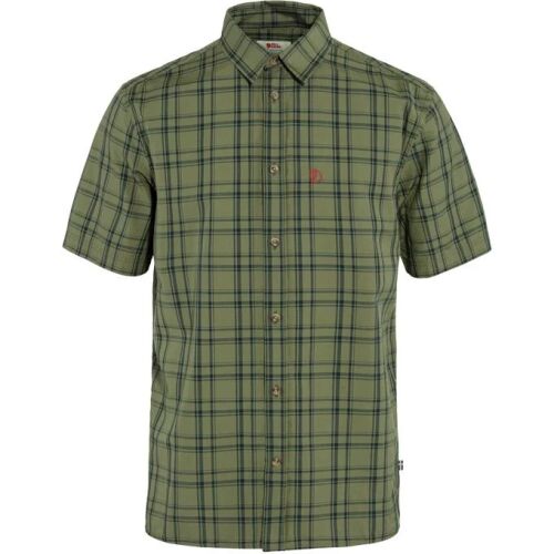 Fjällräven Herren Hemd Övik Lite Green-Dark Navy