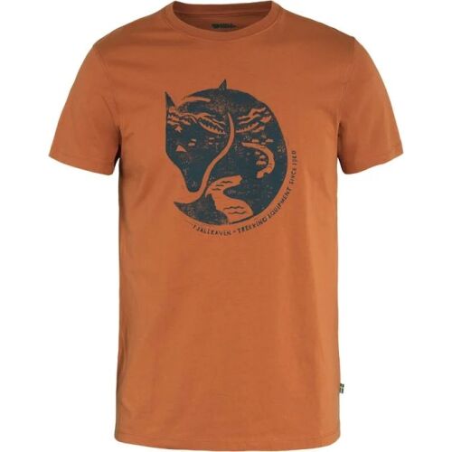 Fjällräven Herren T-Shirt Arctic Fox Terracotta Brown
