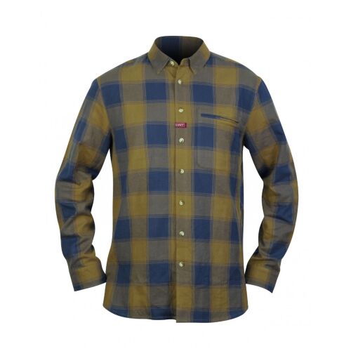 Hart Herren Hemd Urbia Blue Checked