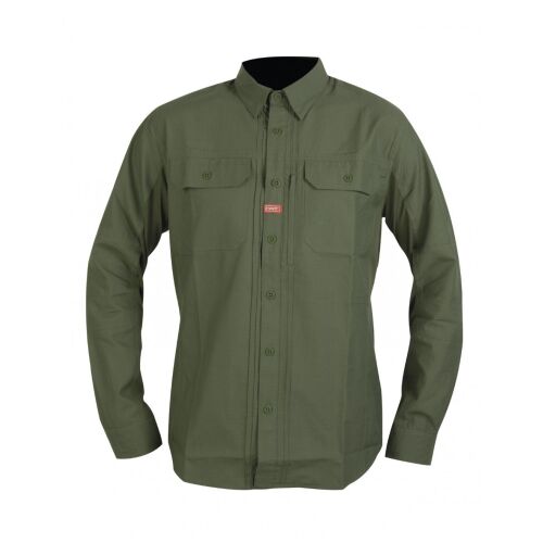 Hart Herren Hemd Aia Dark Olive