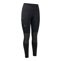 Deerhunter Damen Tight mit Verst&auml;rkung Black 38