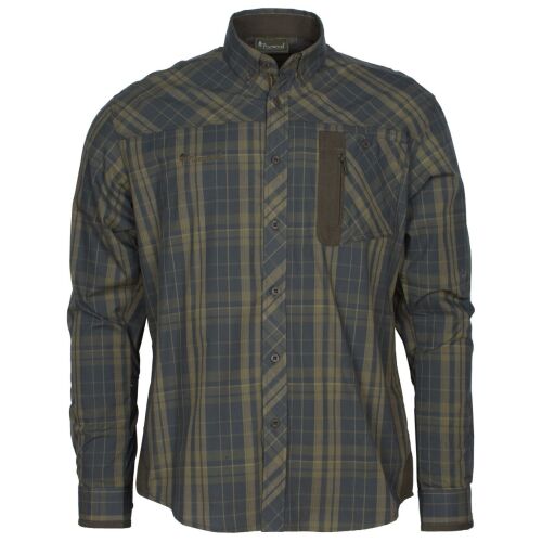 Pinewood Herren Hemd Wolf Darkgreen M