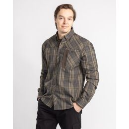 Pinewood Herren Hemd Wolf Darkgreen M