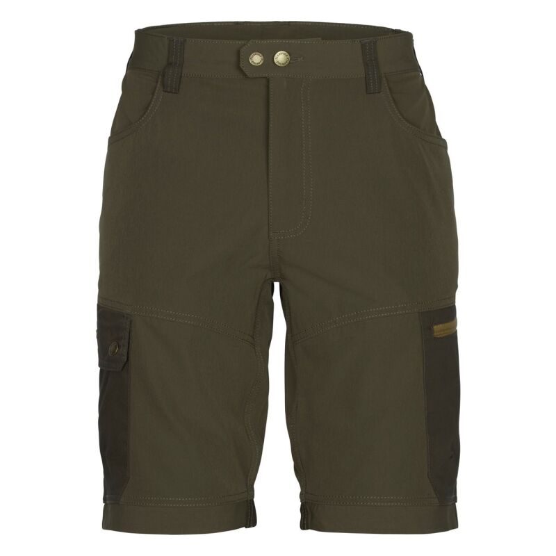 Pinewood Herren Shorts Finnveden Trail Hybrid Earth Brown/Dark Olive C50