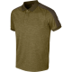 Härkila Herren Poloshirt Tech Dark olive/Willow green