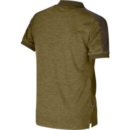 Hrkila Herren Poloshirt Tech Dark olive/Willow green M