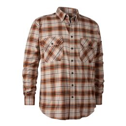 Deerhunter Herren Hemd Louis Orange Kariert 41/42