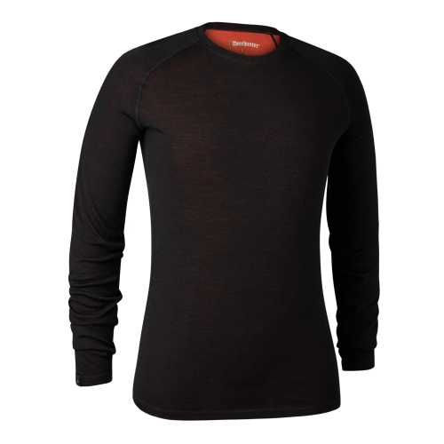 Deerhunter Herren Merino-Unterhemd Quinn Black Oak XXL
