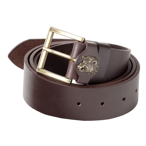 Fritzmann Ledergürtel Braun 40mm 130cm