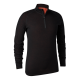 Deerhunter Damen Merino-Unterhemd mit ½-Reißverschluss Lady Quinn Black Oak 44