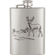 Fritzmann Flachmann Lasergravur Hirsch 180 ml