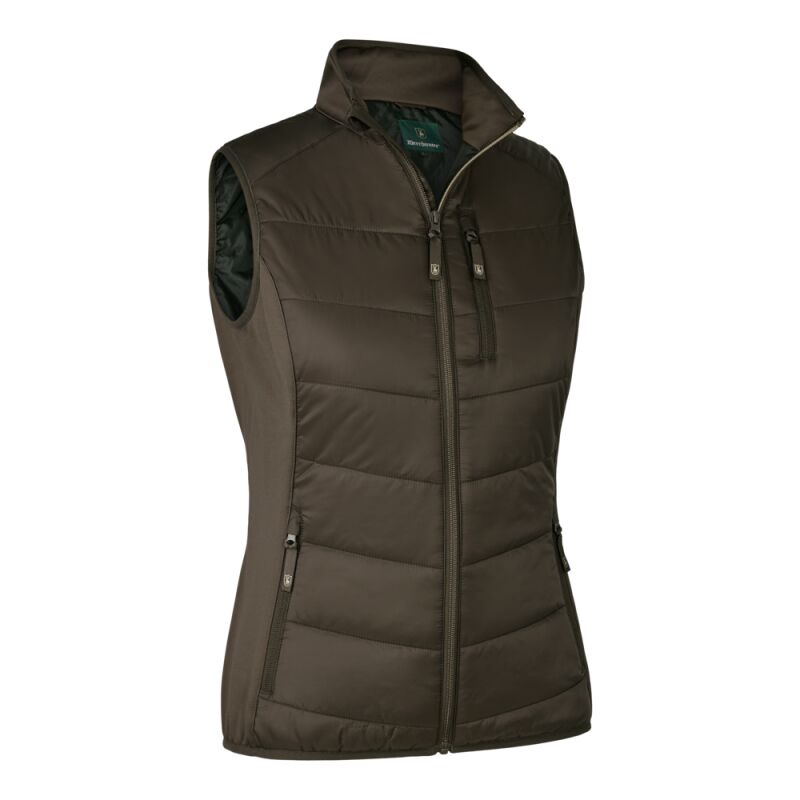 Deerhunter Damen Wattierte Heizweste Lady Heat Dark Blue 46