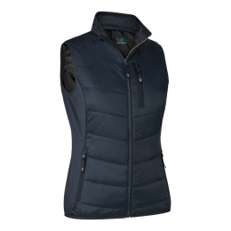 Deerhunter Damen Wattierte Heizweste Lady Heat Dark Blue 48