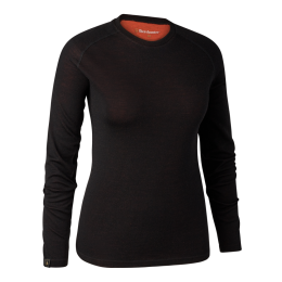 Deerhunter Damen Merino-Unterhemd Lady Quinn Black Oak 48