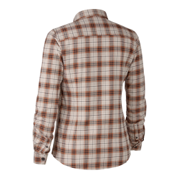 Deerhunter Damen Bluse Lady Lousia Orange Kariert 42
