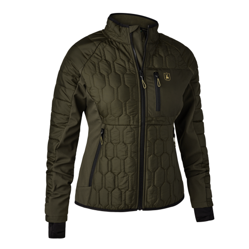 Deerhunter Damen Steppjacke Lady Mossdale Forest Green 48