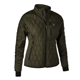 Deerhunter Damen Steppjacke Lady Mossdale Forest Green 48