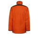 Rascher Herren Jacke Signal-Loden orange-melange