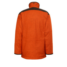 Rascher Herren Jacke Signal-Loden orange-melange 50