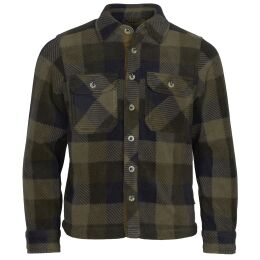 Pinewood Kinder Fleecehemd Finnveden Canada Green/Black 116