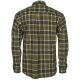 Pinewood Herren Flanellhemd Härjedalen H.Olive/Khaki XXL