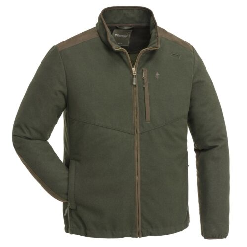 Pinewood Herren Wolljacke Nydala Mossgreen/Suede Brown XL