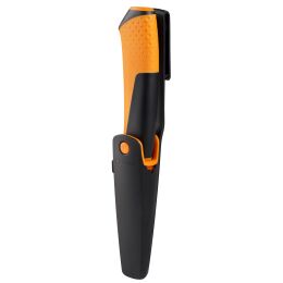 Fiskars Universalmesser mit Schleifstein orange