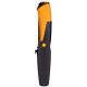 Fiskars Universalmesser mit Schleifstein orange