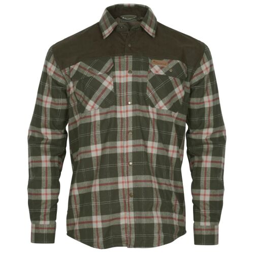 Pinewood Herren Hemd Douglas D.Green/Red M