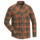 Pinewood Herren Hemd Lumbo Terracotta/Green L
