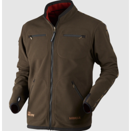 H&auml;rkila Herren Fleecejacke Kamko Green/Bordeaux