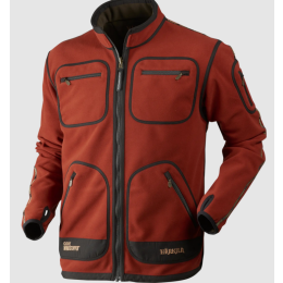 H&auml;rkila Herren Fleecejacke Kamko Green/Bordeaux XXL