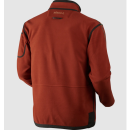 H&auml;rkila Herren Fleecejacke Kamko Green/Bordeaux XXL