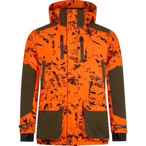 Seeland Herren Jacke Helt Shield InVis orange blaze