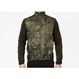 Seeland Herren Hybrid Camo Jacke Theo Pine green/InVis green