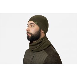Seeland Fleecemtze Wendbar Pine green/Hi-Vis orange